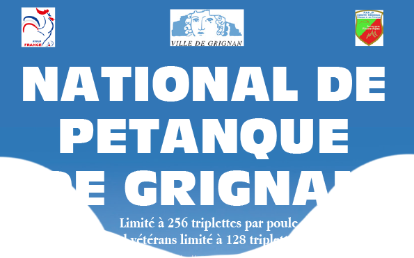le NATIONAL de Pétanque de Grignan 2022